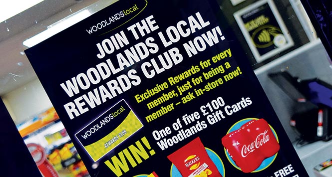 Join the Woodlands Local Rewards Club poster
