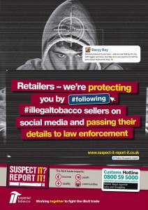 Imperial Tobacco Suspect It Report It poster