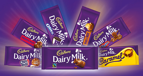 Bars of Dairy Milk