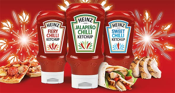 Heinz Chilli Ketchup range