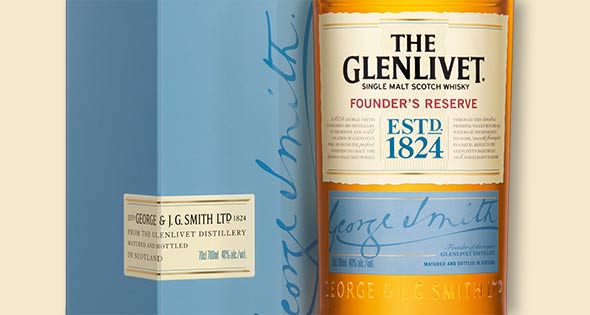 Bottle of Glenlivet Founder's Reserve