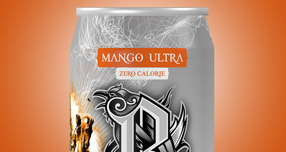 Can of Relentless Mango Ultra