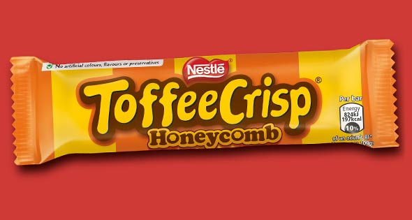 Toffee Crisp Honeycomb bar