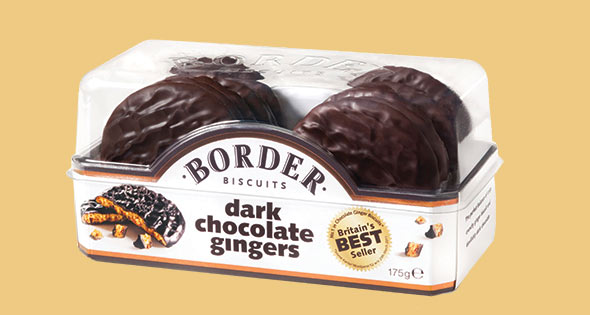 Borders dark chocolate gingers