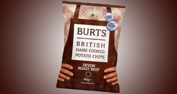 Pack of Burts potato chips