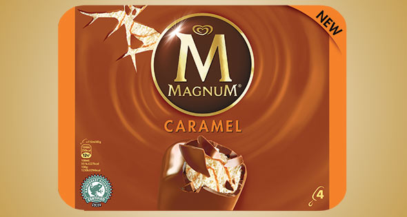 Magnum Caramel four pack