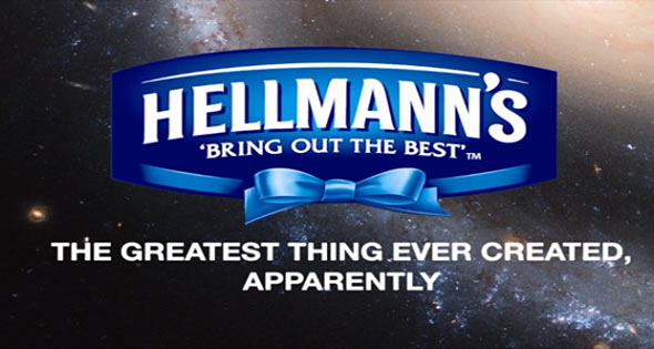 Screengrab from Hellmann's TV ad