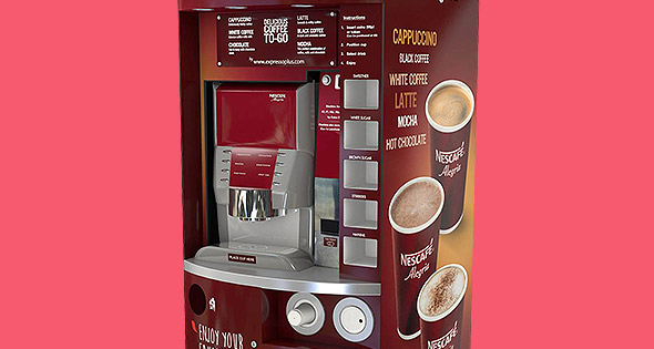 Nestlé Alegria coffee dispenser