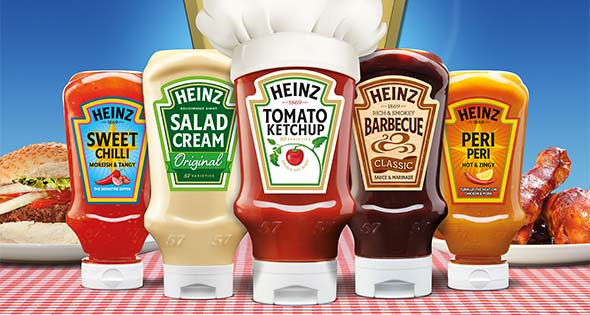 Heinz sauce range