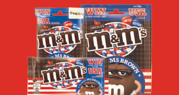 Ms Brown M&M's packs