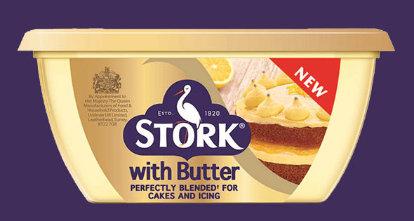 Tub of Stork with butter