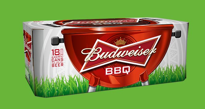 Budweiser 18 can BBQ pack