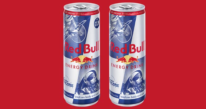 Red Bull Air Race promotional cans