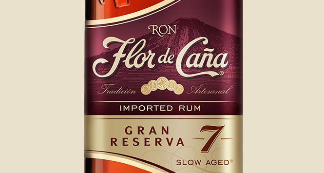 Flor de Cana label