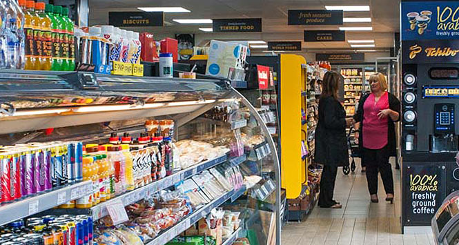 Nisa store interior