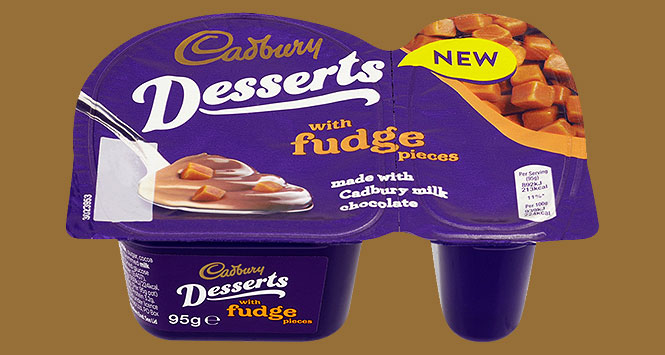 Cadbury Dessert with Fudge