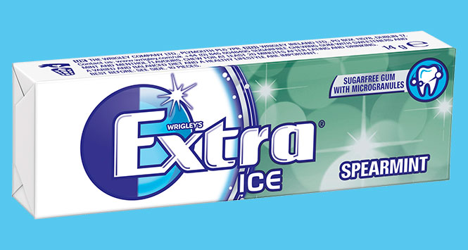 Wrigley Extra Ice Spearmint flavour