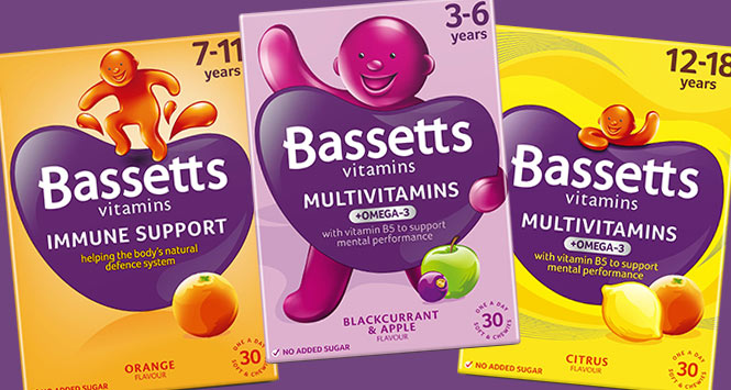Bassetts Vitamins range