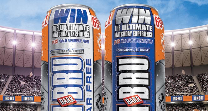 Cans of Irn-Bru