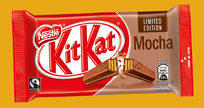 KitKat Mocha limited edition bar
