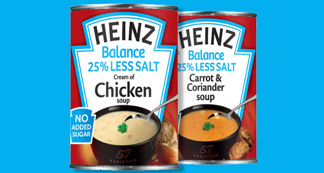Heinz Balance soups