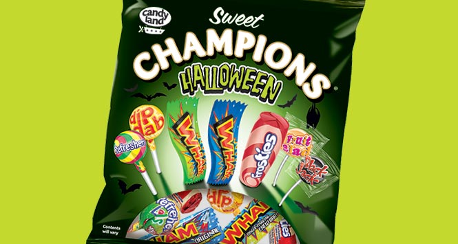 Sweet Champions Halloween sharing pouch