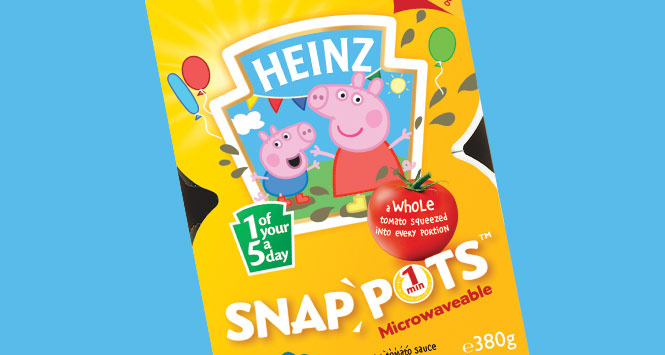 Heinz Peppa Pig duo pots