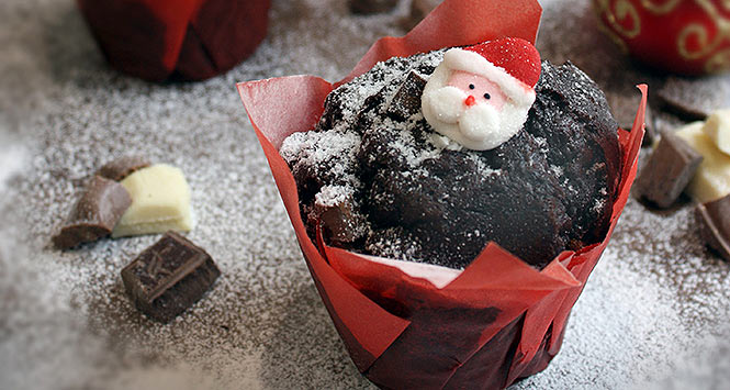 Christmas muffin
