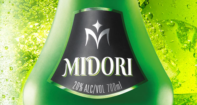 Bottle of Midori