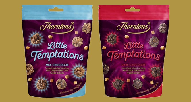 Thorntons Little Temptations sharing pouches