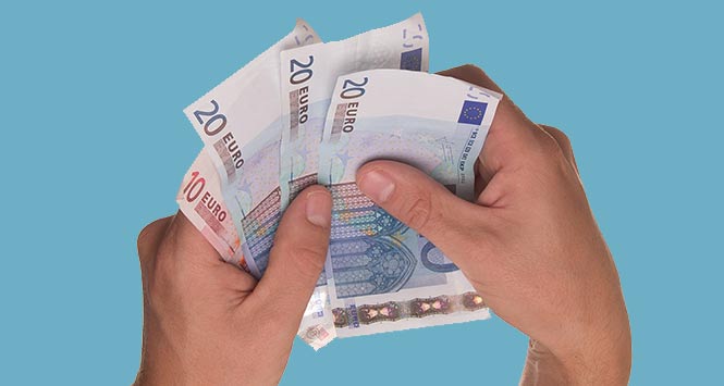 Handful of euros