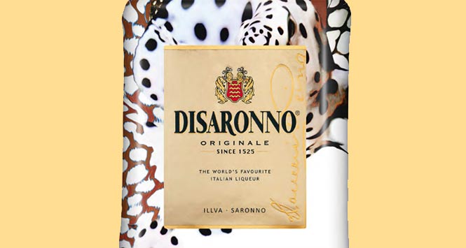 Roberto Cavalli limited edition bottle of Disaronno