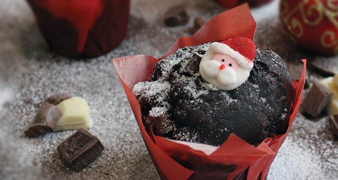 Christmas muffin