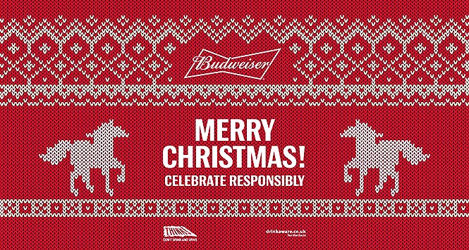 Budweiser Christmas jumper