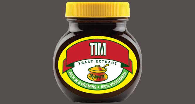 Personalised marmite jar discount
