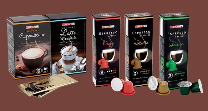 Spar's Nespresso-compatible range