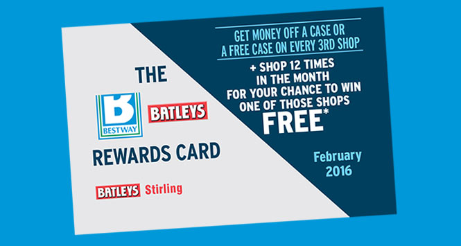 Bestway and Batleys Reward Card