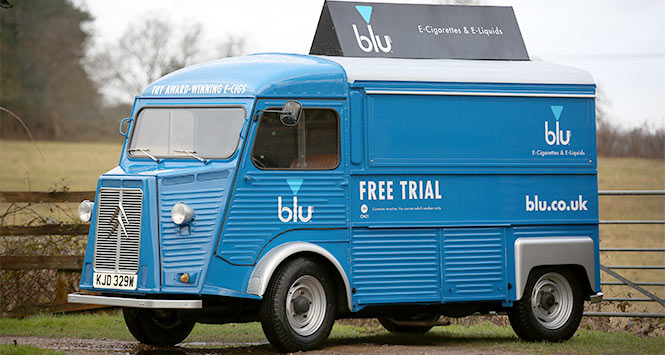 Blu ecigs promotional van