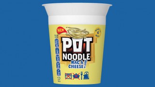 Pot Noodle Mac & Cheese flavour