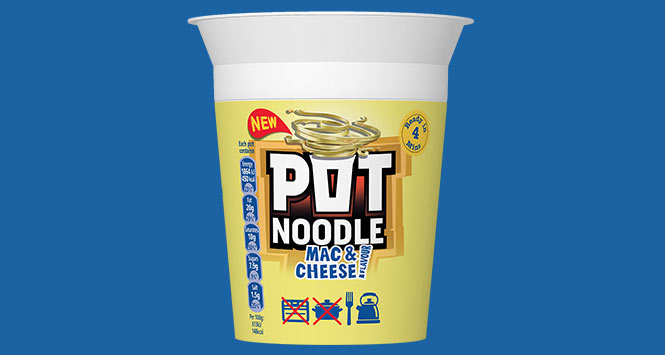 Harde ring je bent slepen Pot Noodle aims to please with Mac & Cheese - Scottish Local Retailer
