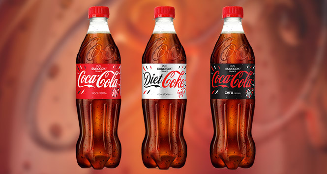 Euro 2106 Coca-Cola promotional packs