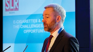 Antony Begley addresses e-cigs seminar