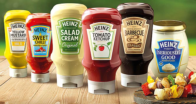 Heinz sauces range