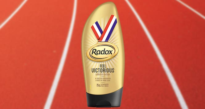 Radox Victorious shower gel