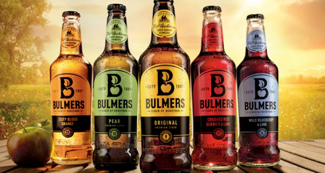 Bulmers cider range