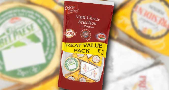 Lactalis McLelland cheese tasters pack