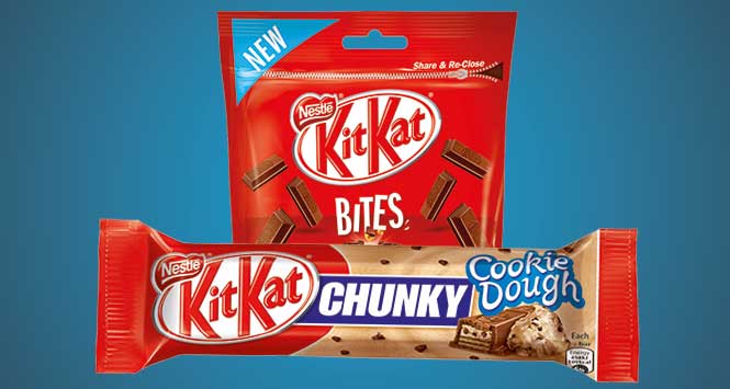 KitKat Bites and Chunky Bites Cookie Dough