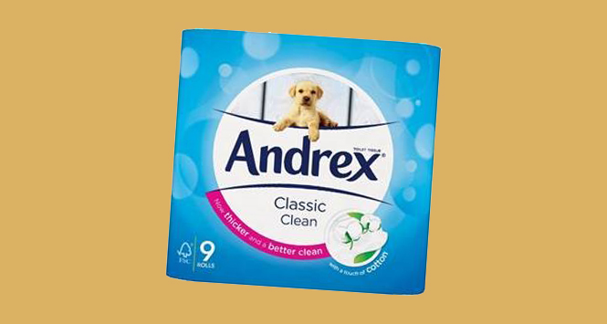 Andrex Classic Clean toilet tissue