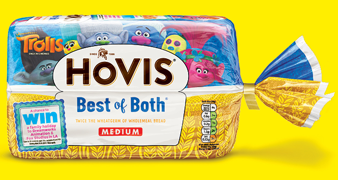 Hovis Best of Both Trolls loaf