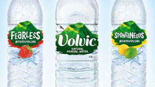 Volvic bottled water